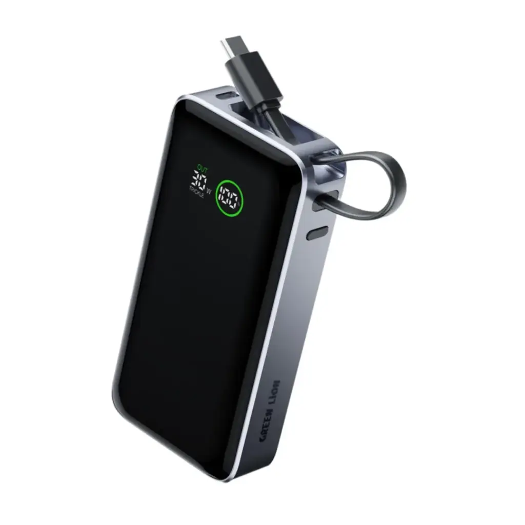 Green Lion Madrid 10 Power Bank 10000mAh PD 35W - Gray