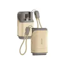 Green Lion Trave-X 10000mAh Power Bank - Beige