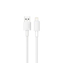 Porodo USB-A to Lightning Durable Charging Cable - White