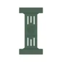 Green Lion Grip Pro Silicone Strong Magnetic Wrist Band - Green