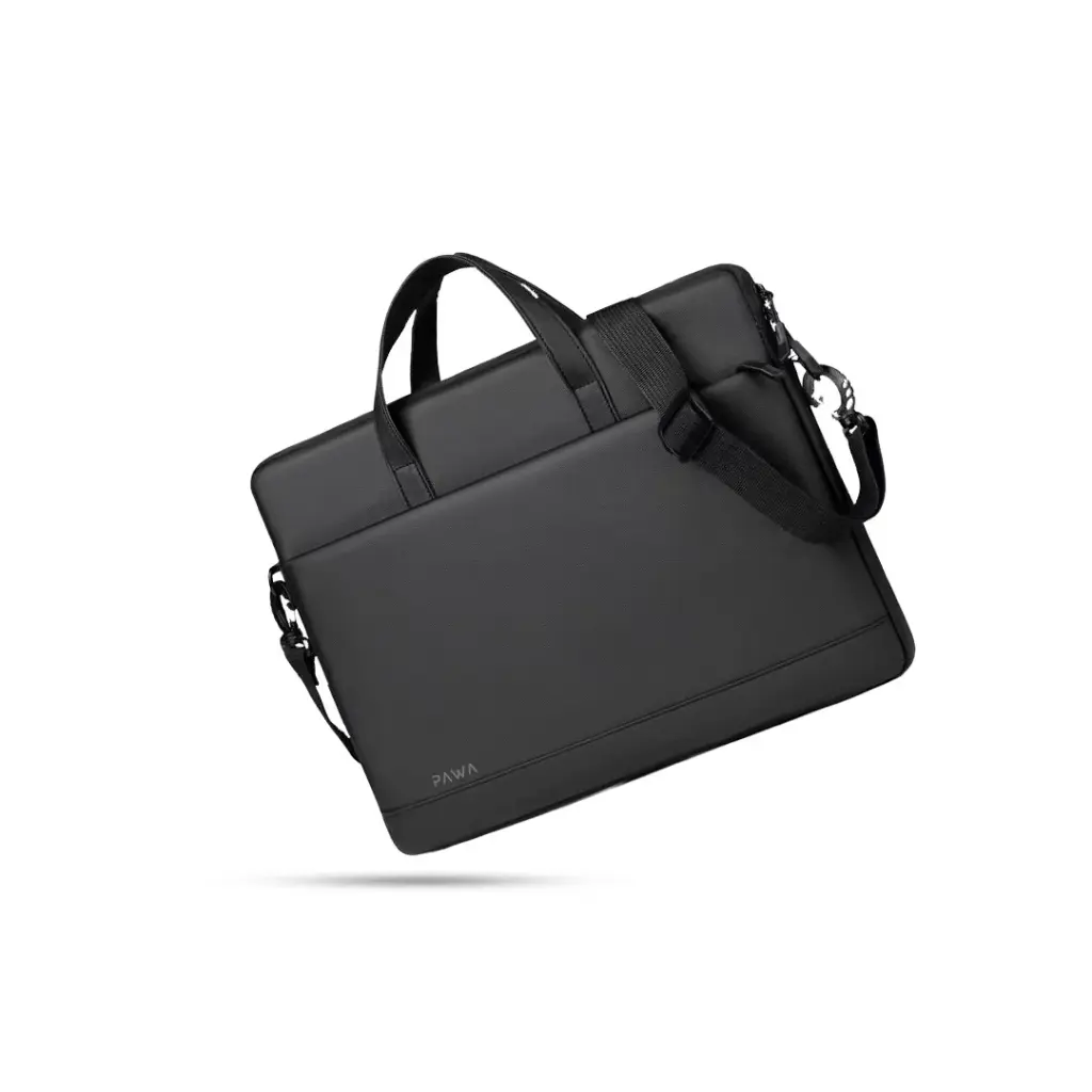 Pawa ECO Laptop Messenger Bag – Black 13” - Black