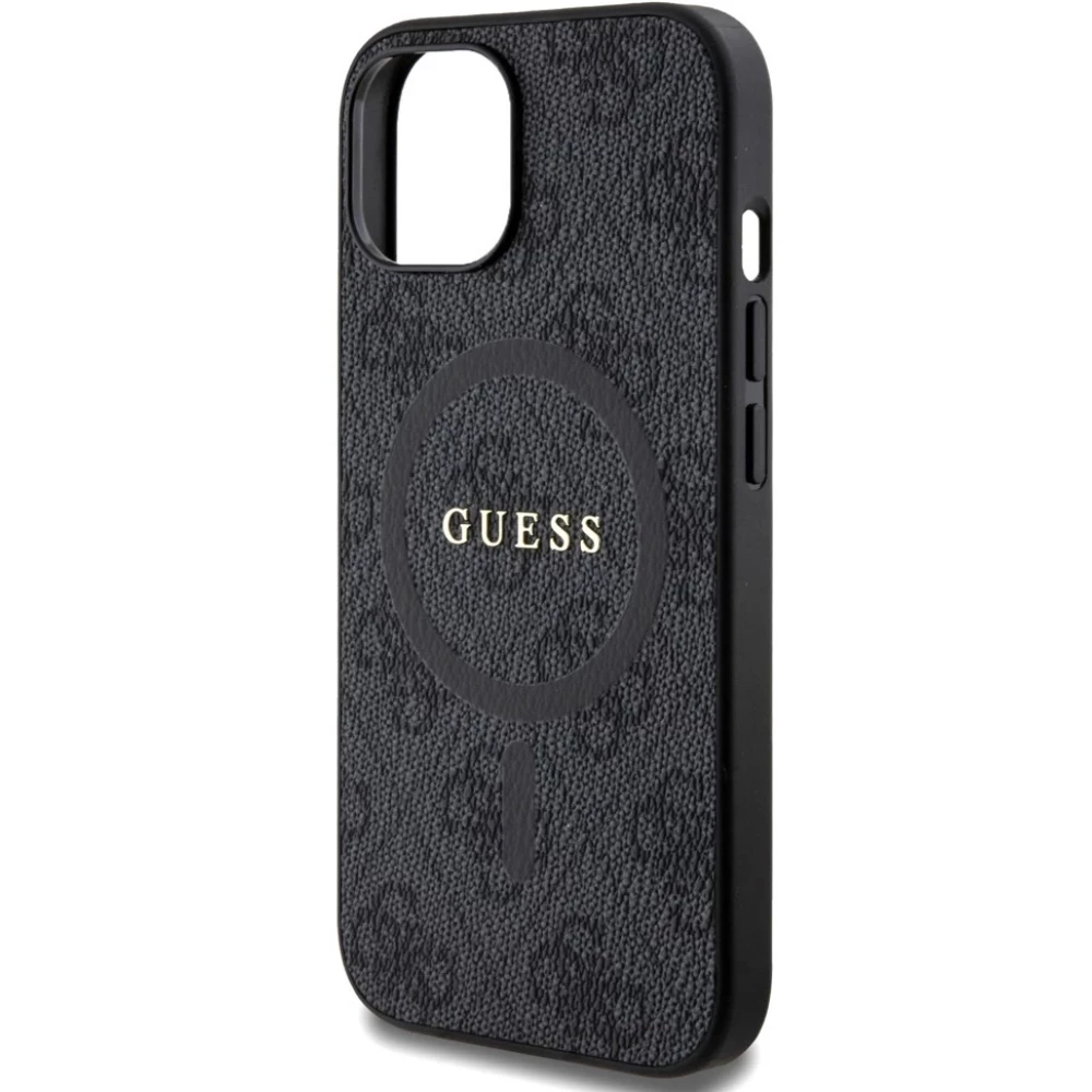 Guess pu 4g big metal logo hard case iphone/12 pro