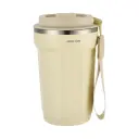 Green Lion Vaccum Mug Stainless Steel Insulated Bottle 380mL - Beige