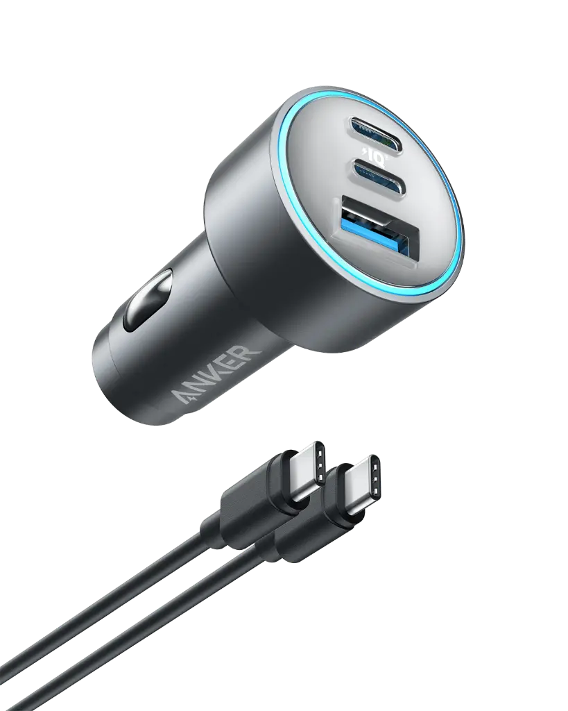 ANKER 535 CAR CHARGER 67W SLIVER