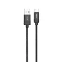 Green Lion USB-A to USB-C Braided Cable 15W - Black