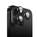 Green Lion Silicone Camera Lens for iPhone 16 Pro / 16 Pro Max - Black