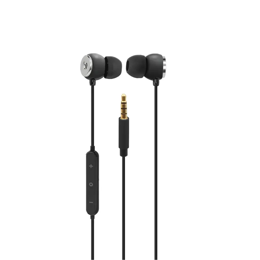 Green Lion Stereo X90 3.5 mm Wired Earphone - Black
