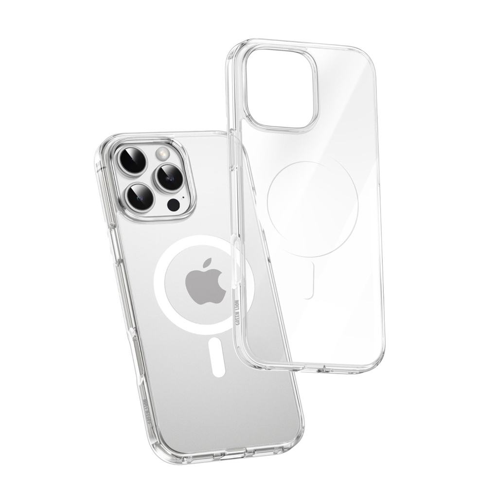 Green Lion Ultra Clear MagSafe Case for iPhone 16 Pro Max - Clear