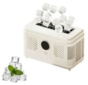 Porodo Lifestyle Frostiq Portable Cube Ice Maker Home & Car Compatible - Beige