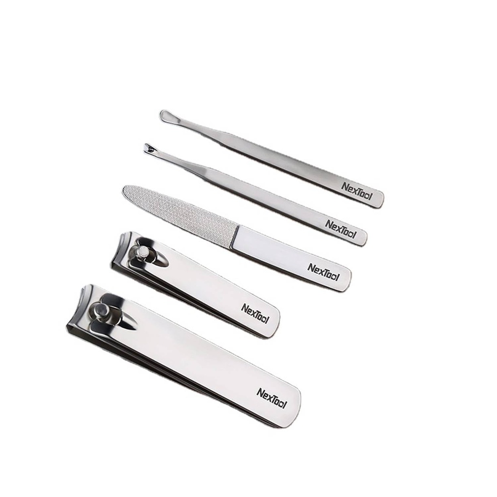 Xiaomi Nextool Nail Clipper Set 5in1 – Silver