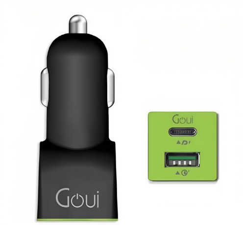 Goui Duo PD Car Charger 2USB 38W
