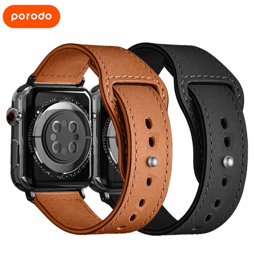Porodo Leather Loop Watch Band 44/45mm