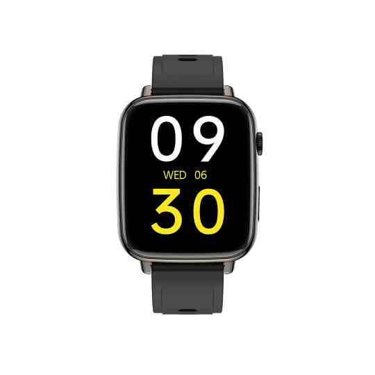 Porodo Verge Smart Watch with Fitness & Health Tracking(BLACK)