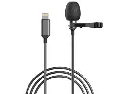 Marvers Lightning Lavelier TikTok Microphone - Black