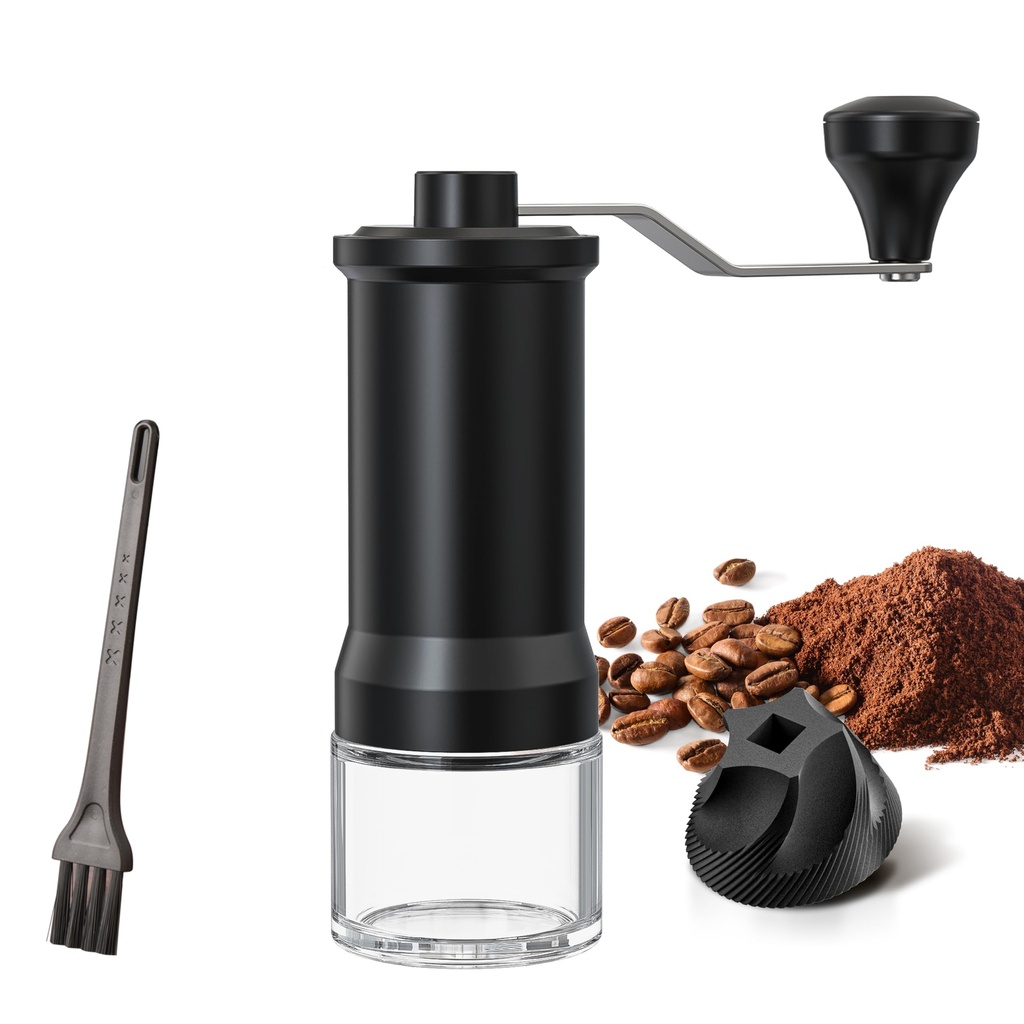 LePresso Handheld Burr Coffee Grinder with High-Precision Grinding