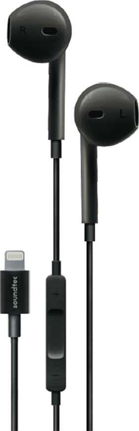 Porodo Soundtec Stereo Earphones with Lightning Connector 1.2m