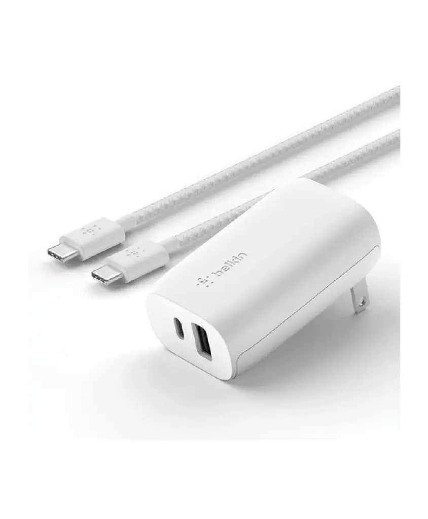 Belkin Charge USB-C + USB-A Wall Charger 32W