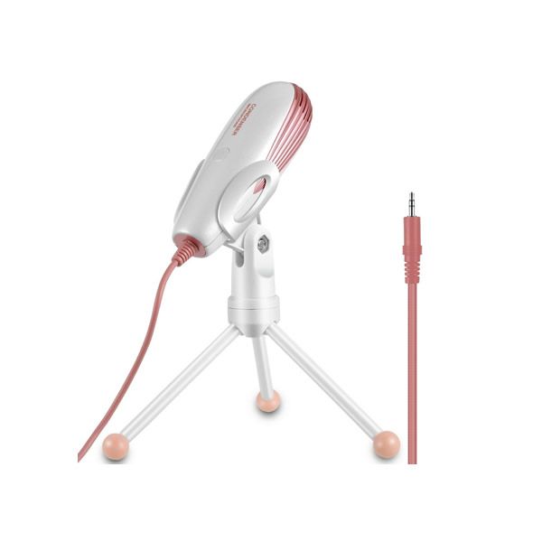 Wonew Condenser Omnidirectional Wired Microphone With Foldable Tripod