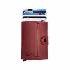 Kavy Credit Card Holder Leather Slim Wallet