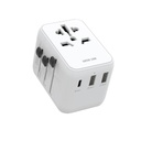 Green Lion 20W Universal Travel Adapter - White