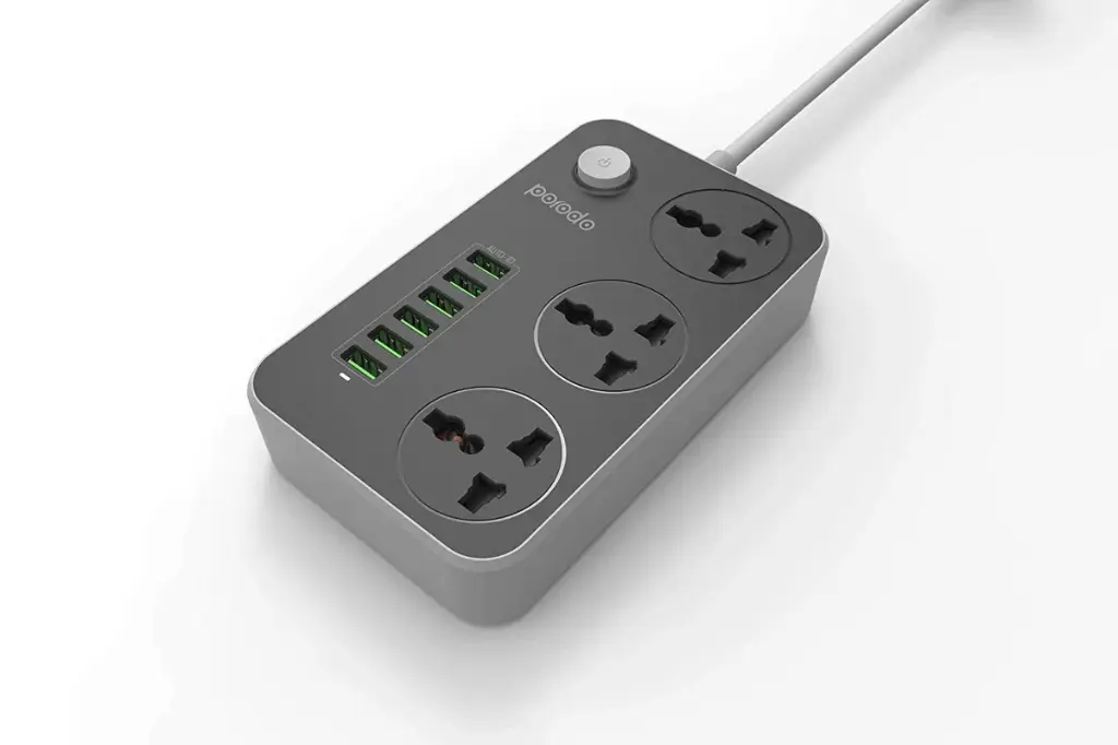 Porodo 6 Usb 3 Power sockets