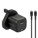 Powerology 33W GaN PD Charger - Black