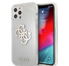 Guess TPU Glitter Hard Case for iPhone 12/12 Pro