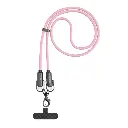 كابل Green Lion Power Lanyard USB-C إلى USB-C مع توصيل طاقة 60 وات - وردي