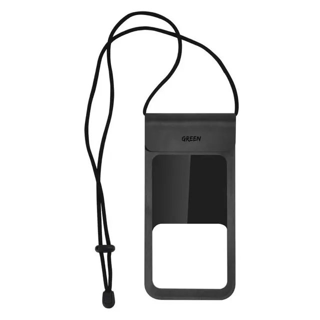 حقيبة جرين ليون القوية المقاومة للماء مقاس 6.7 بوصة حساسة للمس - أسود