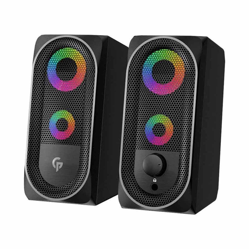 Porodo Gaming Stereo Bluetooth Speakers 10W - Black