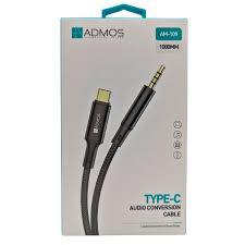 ADMOS  Type C to 3.5mm Aux cable 1Mtr