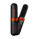 Porodo Lifestyle Portable Heated Styling Brush - Black
