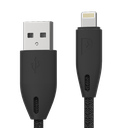 كابل Powerology المضفر USB-A إلى Lightning