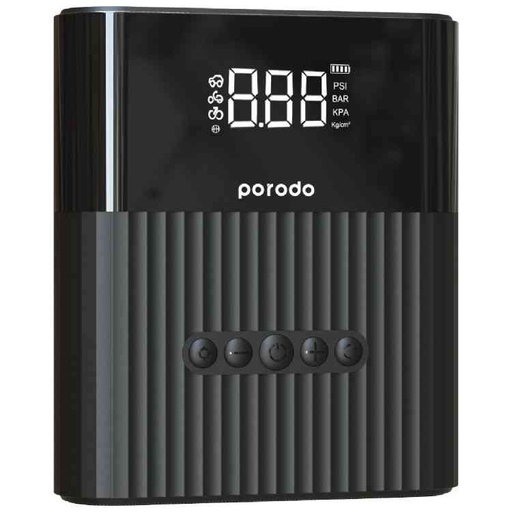 [PD-2IN1JSAP] Porodo Multi Functional Jump Starter with Air Pump 8800mAh