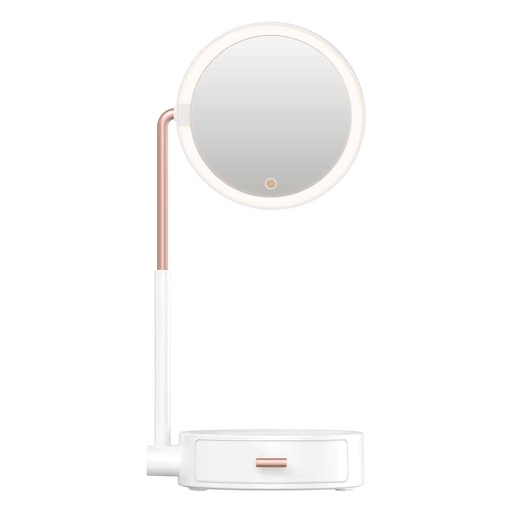 [DGZM-02] Baseus Smart Beauty Series Lighted Makeup Mirror with Storage Box White