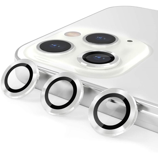[GNCMHDP13PSL] Green Lion Camera Lens HD Plus Protector for iPhone 13 Pro/13 Pro Max - Silver
