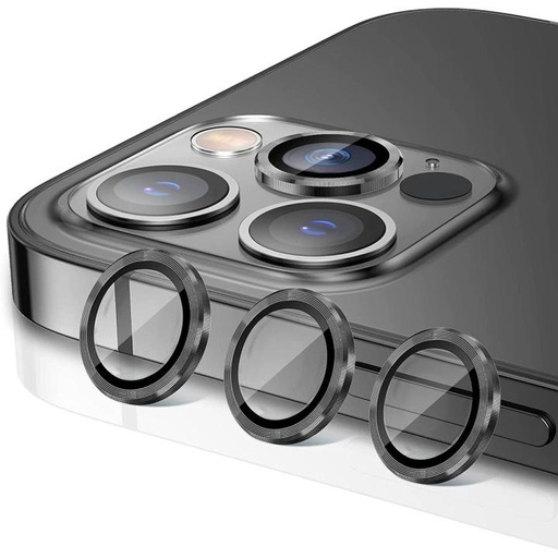 [GNCMHDP13PBK] Green Lion Camera Lens HD Plus Protector for iPhone 13 Pro/13 Pro Max - Black