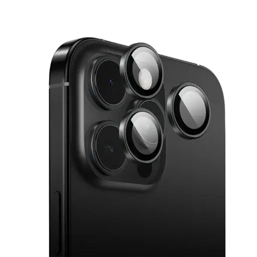 [GNSLCM16PMBK] Green Lion Silicone Camera Lens for iPhone 16 Pro / 16 Pro Max - Black
