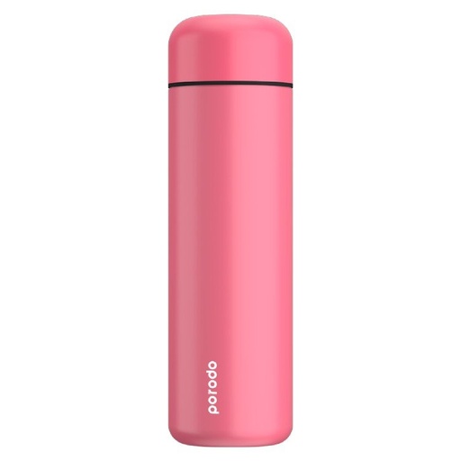 Porodo Smart Water Bottle with Temperature Indicator 500ml (Round Shape)