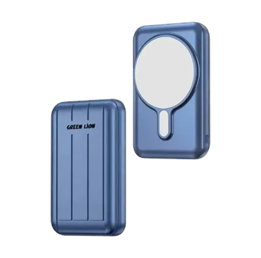 [PB-001] بنك طاقة جرين ليون ماج سيف 10000 مللي أمبير 15 واط - أزرق