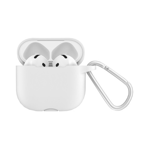 [GNBRLARPD4WH] Green Lion Berlin Series Silicone Case for Airpods 4 - White