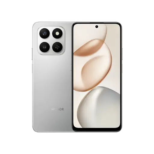 [LGN-LX2SL] هاتف Honor X7d 4G بسعة 8/256 جيجابايت، لون فضي ميتيور