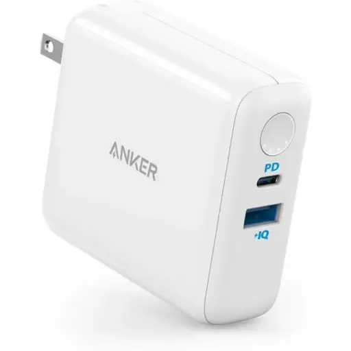 [A1624H22] Anker PowerCore III Fusion Power Bank 5000mAh White