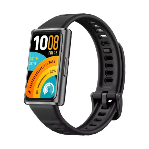 [CDY-B49] Huawei Band 11 Pro with Fluoroelastomer Strap, 1.62 inch AMOLED Display - Black