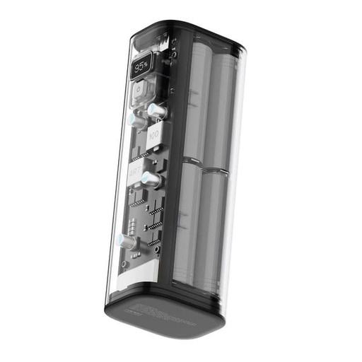 [PPBCHA16] Powerology Crystalline Series Power Bank 24000mAh PD 100W – Dark Gray/Blue