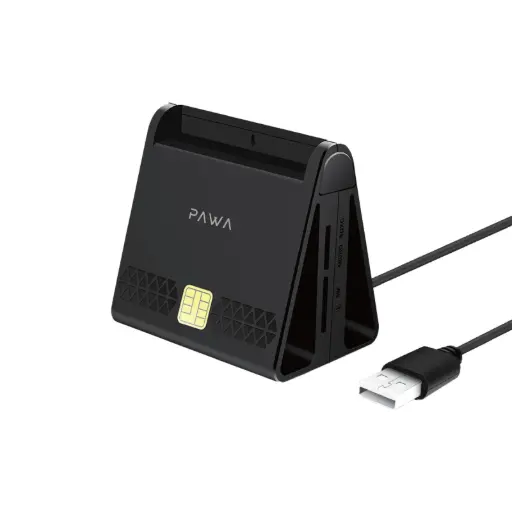 [PW-ATCDR143-BK] PAWA Multi Slots Smart Card Reader - PWATCDR143 - Black
