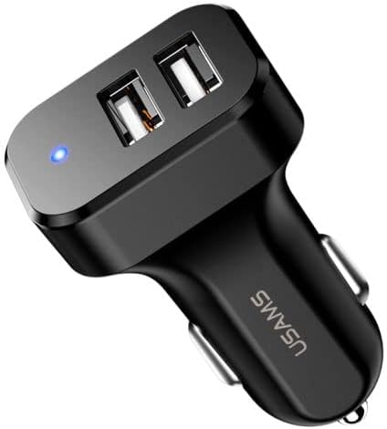 Usams C13 2.1A Dual USB Car Charger