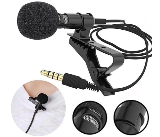 Marvers Lightning Lavelier TikTok Microphone - Black