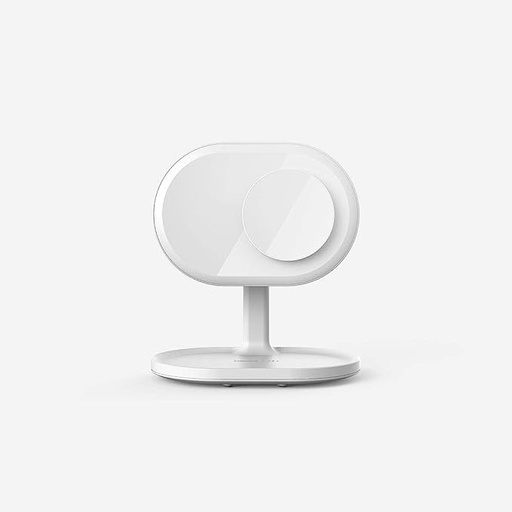 [MOMAXQL3] شاحن لاسلكي موماكس Q LED Mirror + مكبر صوت بلوتوث