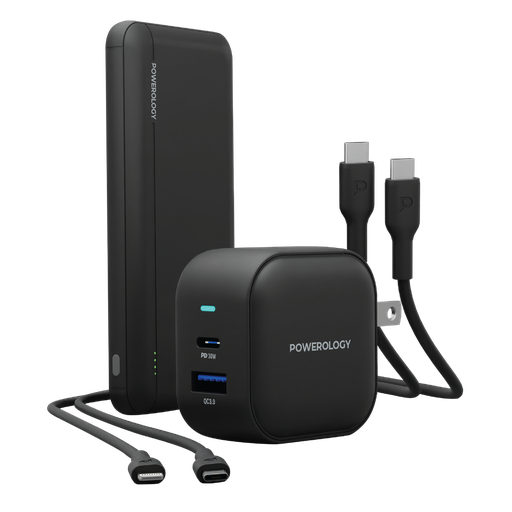 [PPBCHA14-CB] مجموعة باورولوجي 5 في 1 - أسود